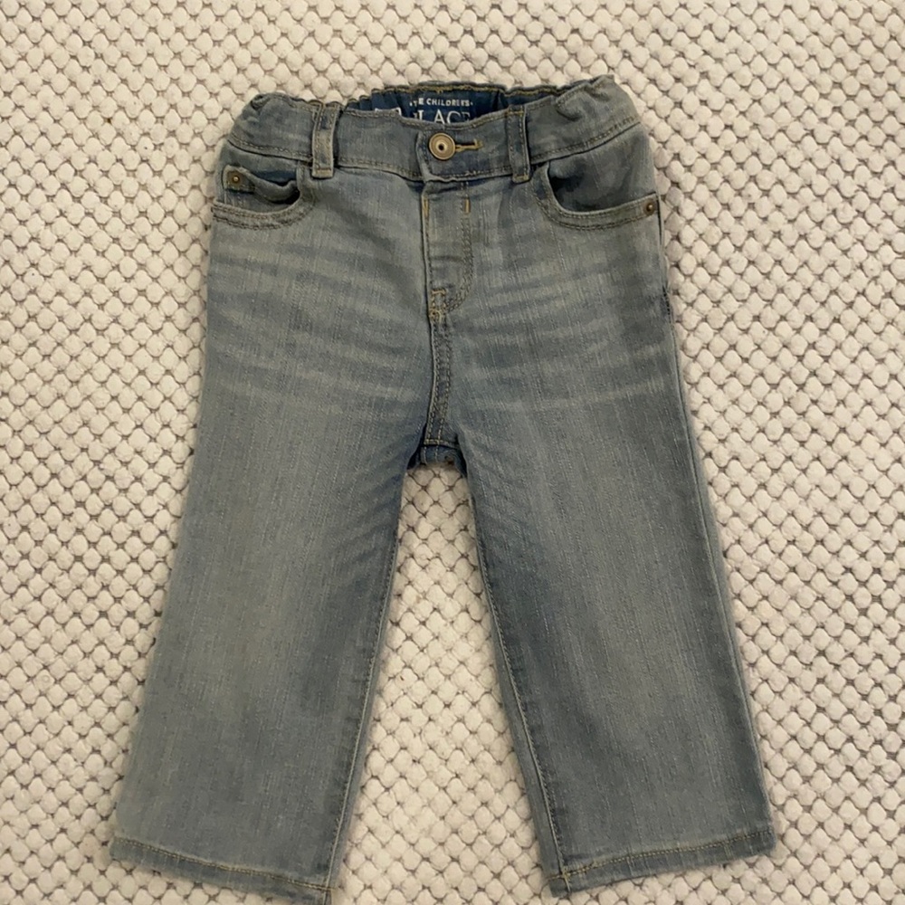 Girl’s Jeans Straight Leg Light Wash